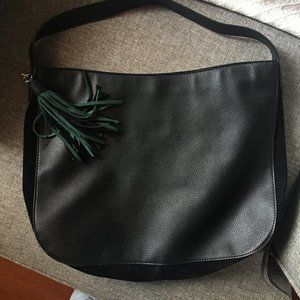 French Connection Leather Hobo Bag